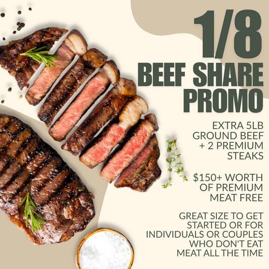 1/8 Beef *AUGUST/SEPTEMBER FULFILLMENT*